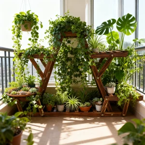 6-Tier Corner Plant Stand