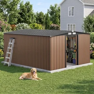 Waterproof Metal Storage Shed