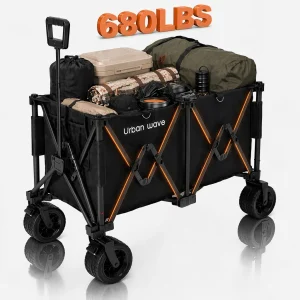 Heavy-Duty Folding Yard Cart