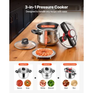 Stainless Steel Pressure Cooker, Canner