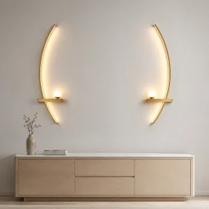 Curved LED Wall Sconces