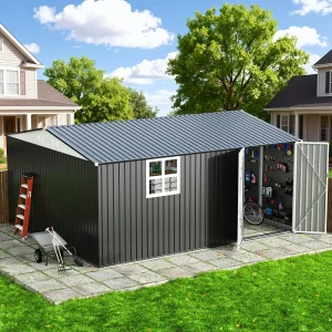 Large Metal Storage Shed