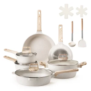 17-Piece Granite Cookware Set