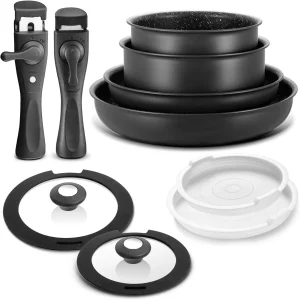 10-Piece Nonstick Cookware Set