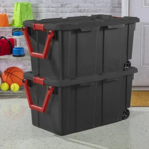 Extra Large Wheeled Storage Bins (2pk)